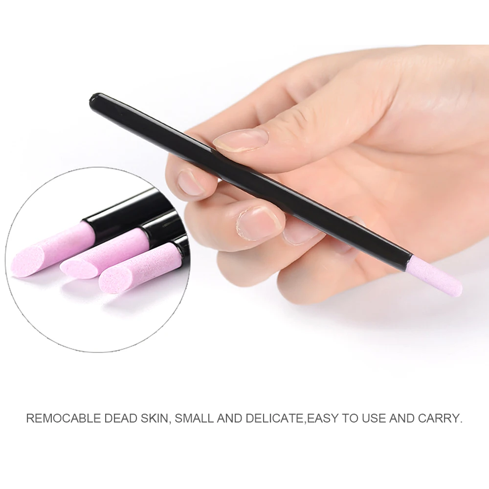 Художественная шлифовка для ногтей 1 шт. ручка салонного маникюра полировка