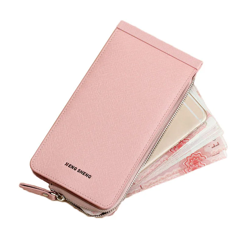 Новинка 2018 женские и мужские модные кошельки на молнии большие вместительные