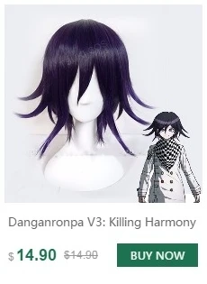 Amami Rantarou стиль косплей парик игра Danganronpa V3: Killing Harmony Cos волосы парики+ парик шапка