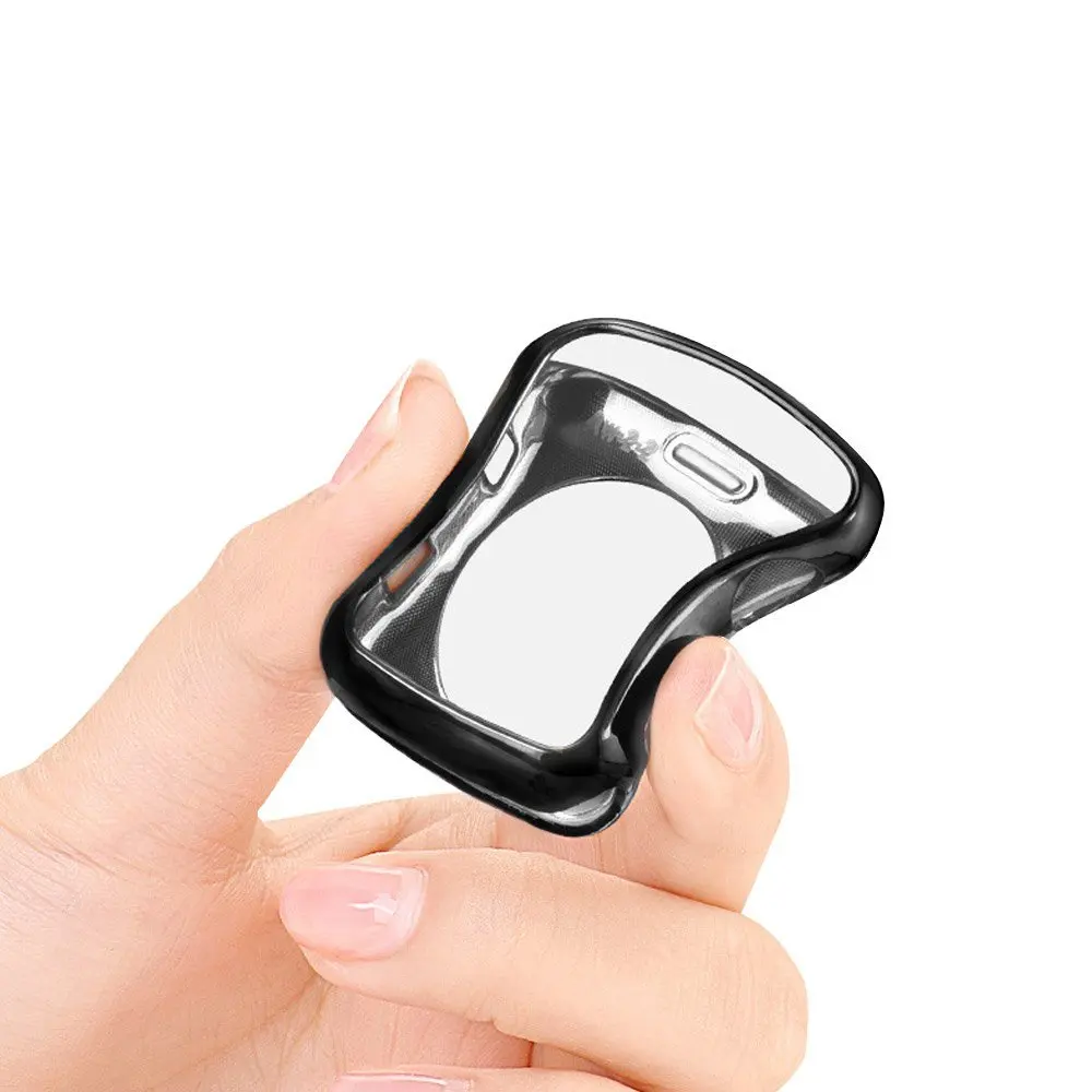 Для Apple Watch Series 2/3 TPU устойчивый к царапинам гибкий мягкий чехол тонкий легкий