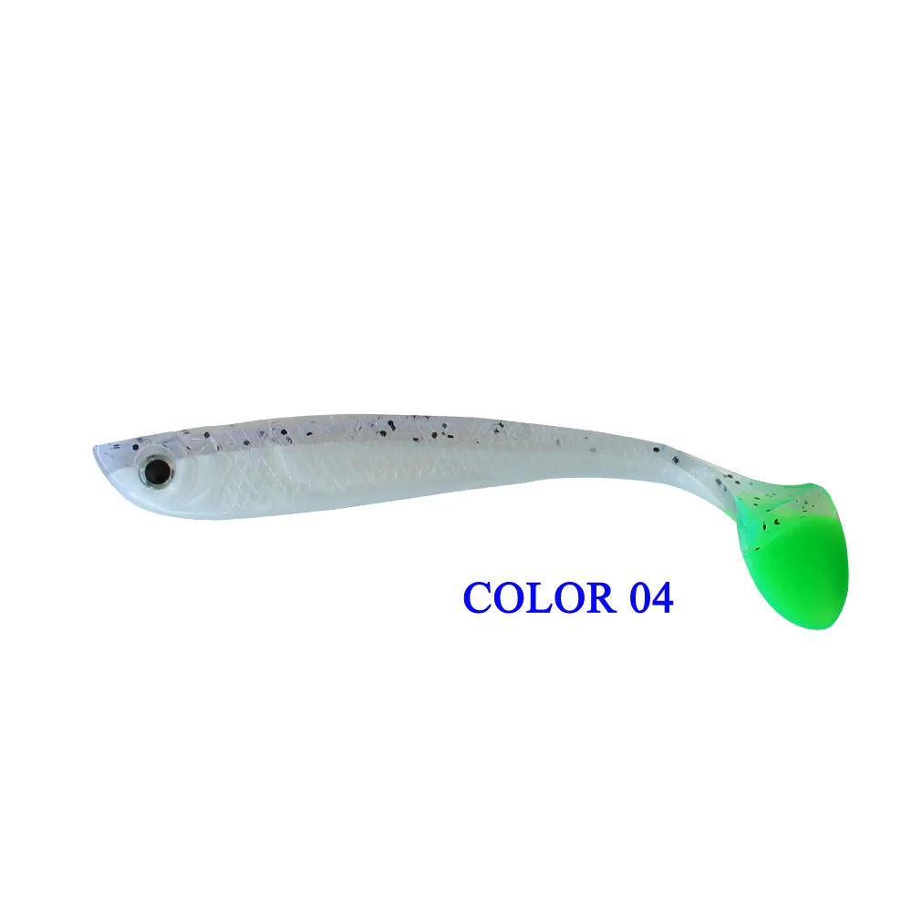 4 шт./лот 6 г/11 см мягкая рыболовная приманка ручной работы искусственная воблер