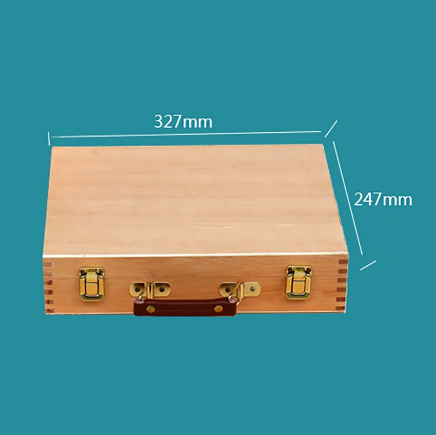 Картина маслом чемодан Художника Деревянный Стол Коробка мольберт краска ing Box Портативный Настольный эскиз краски ing аппаратные средства товары для рукоделия подарок детям