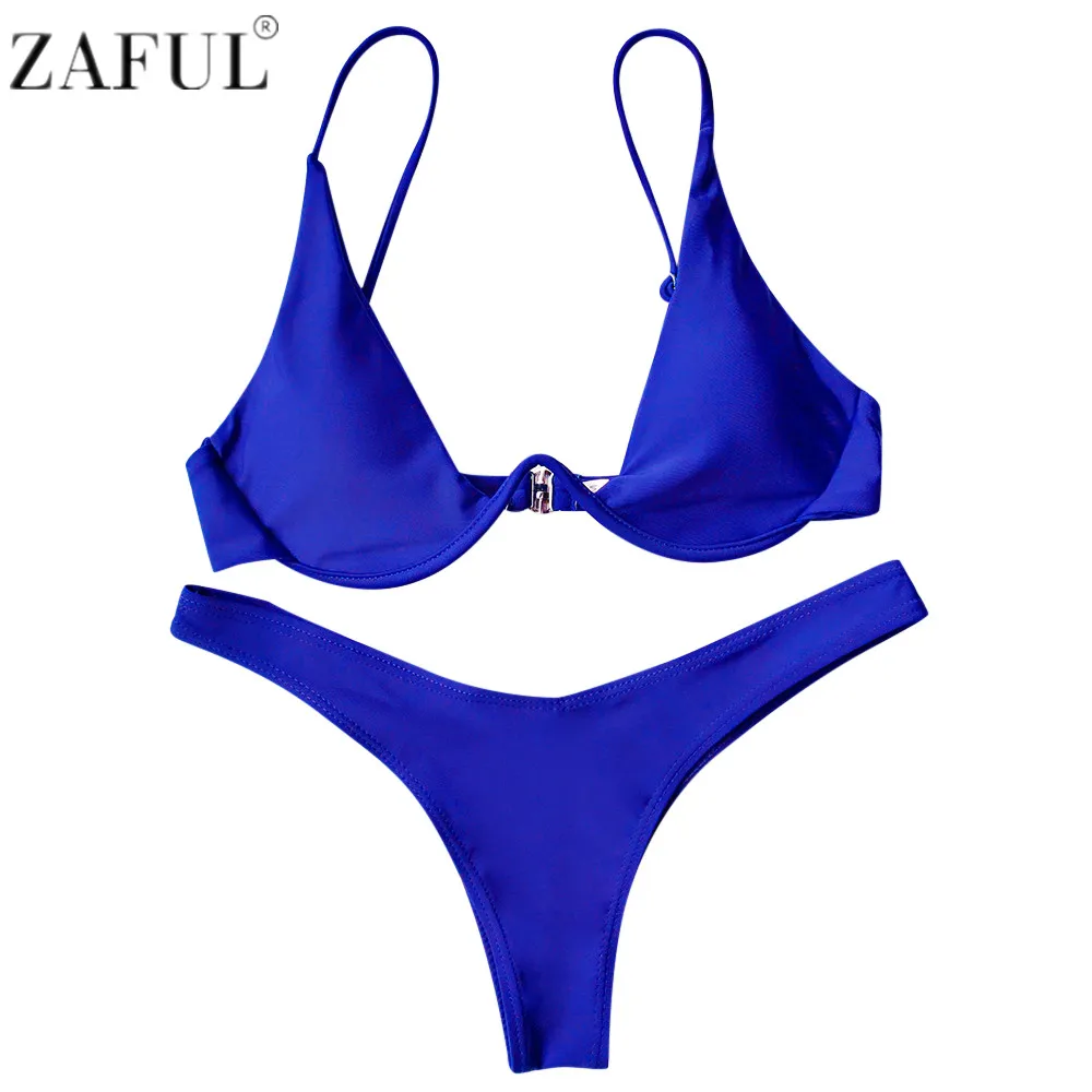 ZAFUL 2017 Комплект бикини Для женщин купальник из двух частей Купальники для малышек