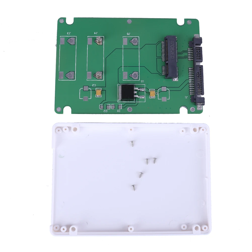 Новое поступление 1 шт. SSD mSATA до 2 5 дюймов SATA 3 адаптер конвертер карта с дюймовым