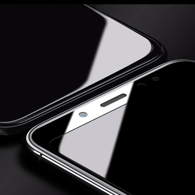 Закаленное стекло на Xiaomi Redmi Note 5 Glass Scratch-resistant защитное стекло на экрана сяоми редми 5 pro стеклоЧерная передняя пленка