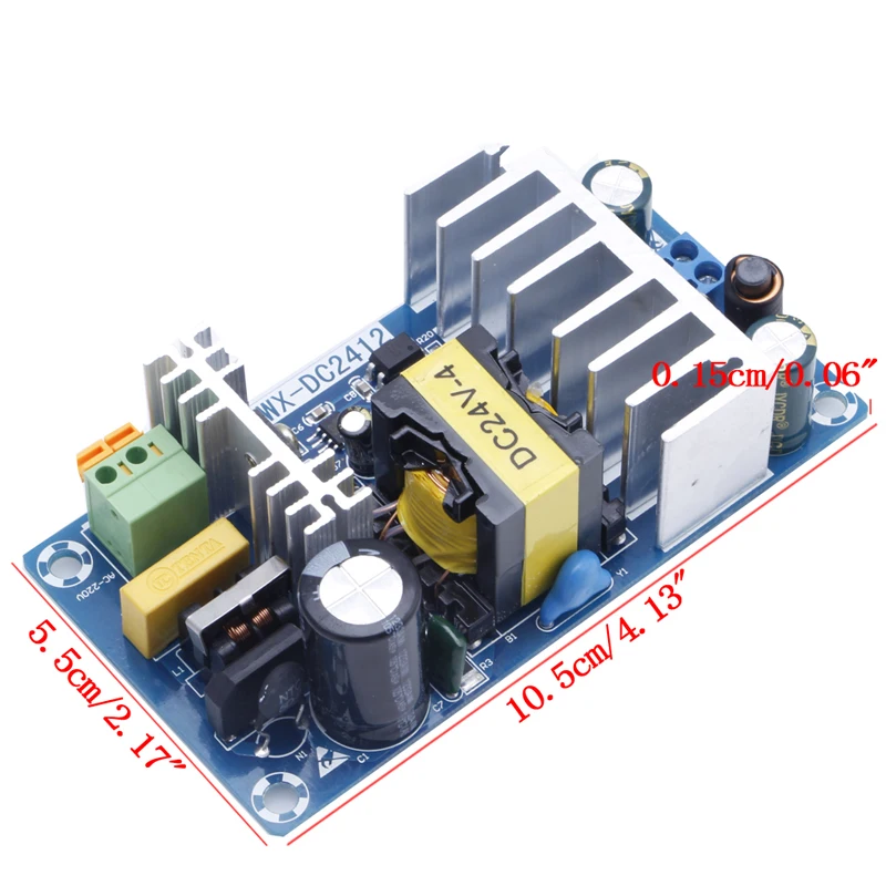 6A AC DC Блок питания импульсный блок 110v 220v к 24V|Импульсный источник питания| |