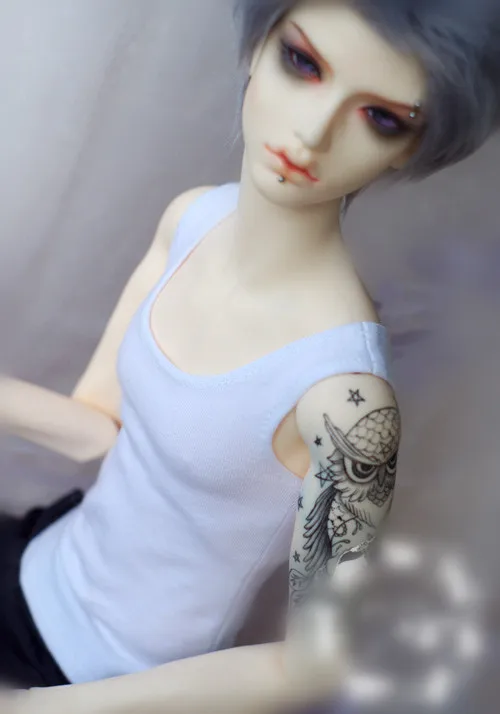 Базовая майка для BJD 1/6 YOSD, 1/4 MSD 1/3 SD13 SD17 Одежда для кукол CMB42