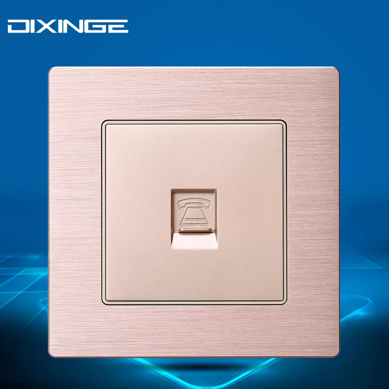 Dixinge универсальный компьютер розетки сетевой Ethernet LAN на выходе декоративные Офис