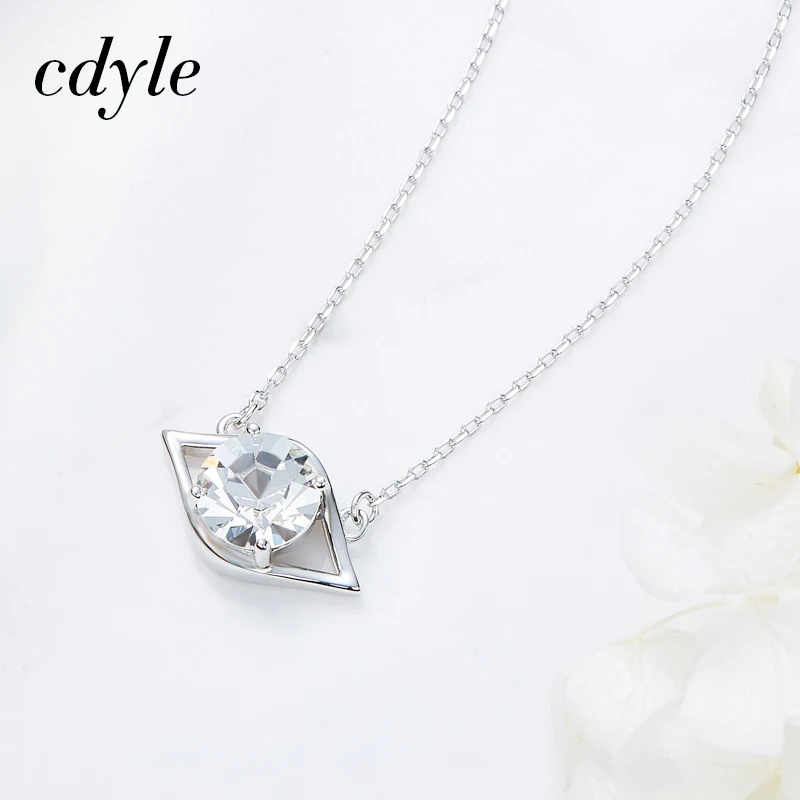 Cdyle украшенные кристаллами ювелирные изделия из стерлингового серебра 925 пробы в