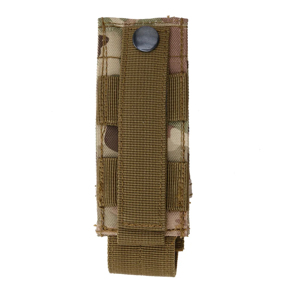 

Military Molle Pouch Tactical Single Pistol Magazine Pouch Knife Flashlight Sheath Airsoft Hunting Ammo Camo Bags