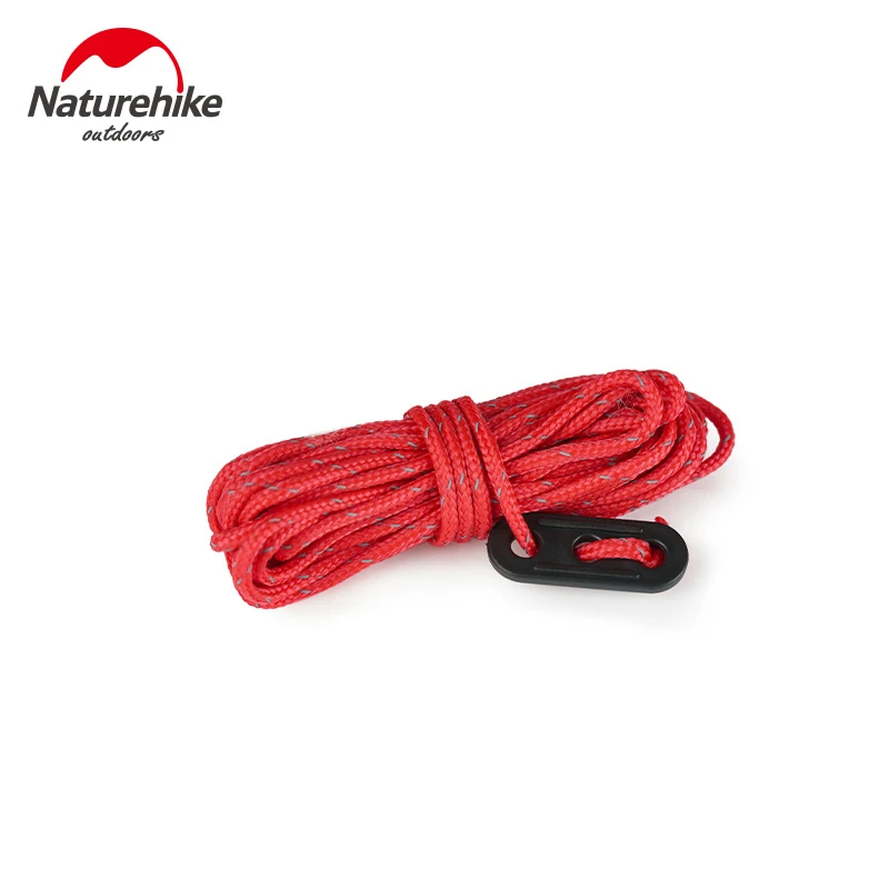 

Naturehike 4Pcs/set ultralight outdoor camping Reflective tent windbreak rope buckle Awning tent accessories Rope NH15A001-G