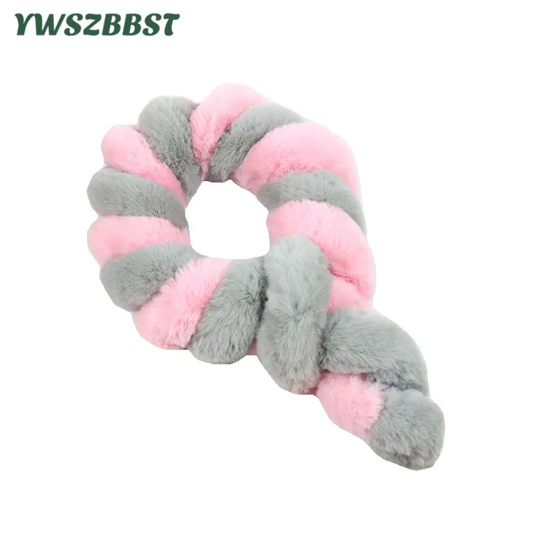 

Faux Rabbit Fur Women Scarf Autumn Winter Women Ring Collar Girl Warm Plush Scarf Lady Fashion Neckerchief