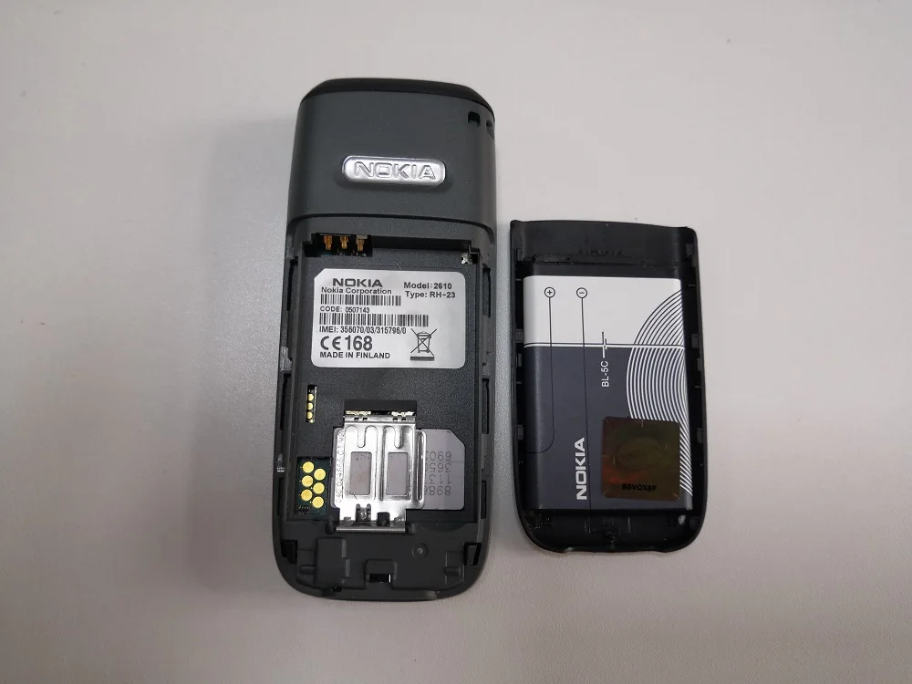 2610 быстрая разблокировка Nokia 2610 Самый дешевый мобильный телефон 10 шт DHL