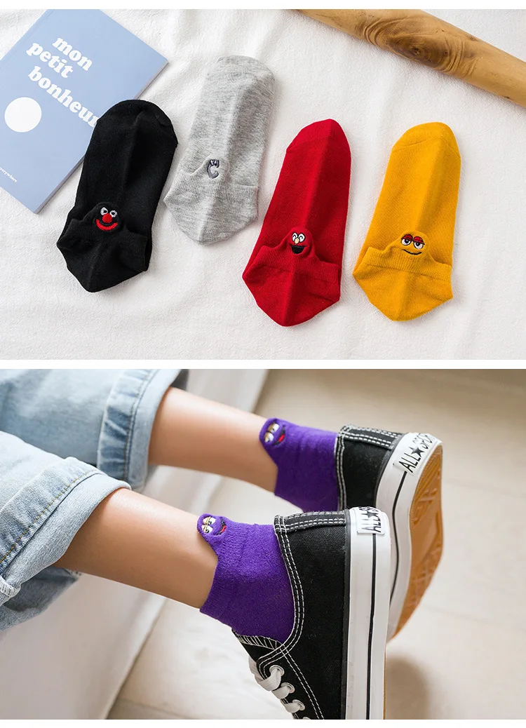 2019 каваи женские носки креативные хип хоп модные трендовые девушка смешная