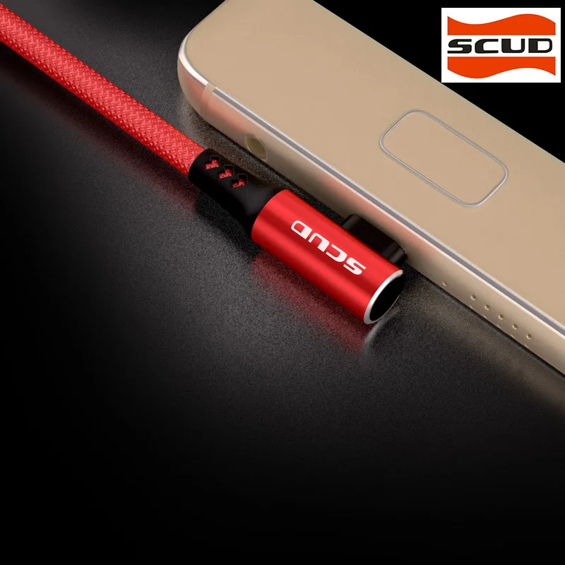 Кабель для передачи данных SCUD SJ RM9 кабель Micro USB нейлоновый зарядки и мобильного
