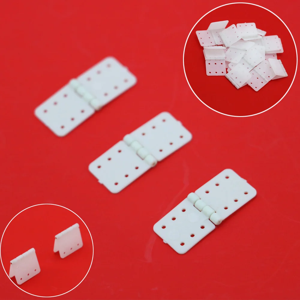 

100pcs/lot Nylon Plane Hinge for RC Airplane 20x36mm / 16x29mm / 12x24mm