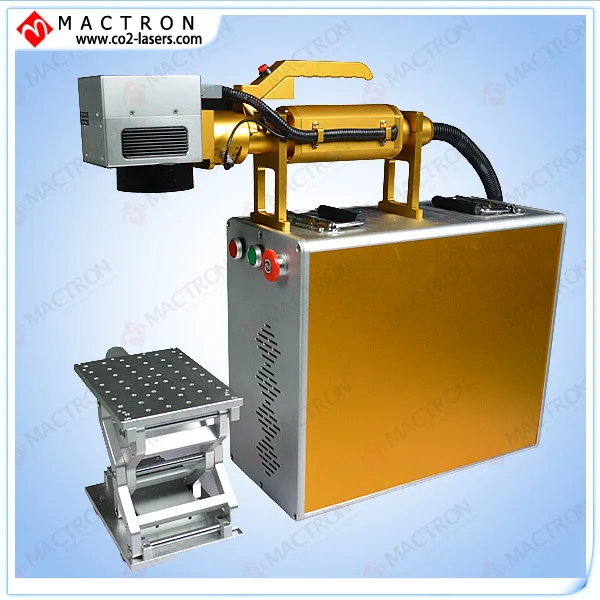 20 Вт волоконная Лазерная металлическая маркировка/мини лазерная гравировальная