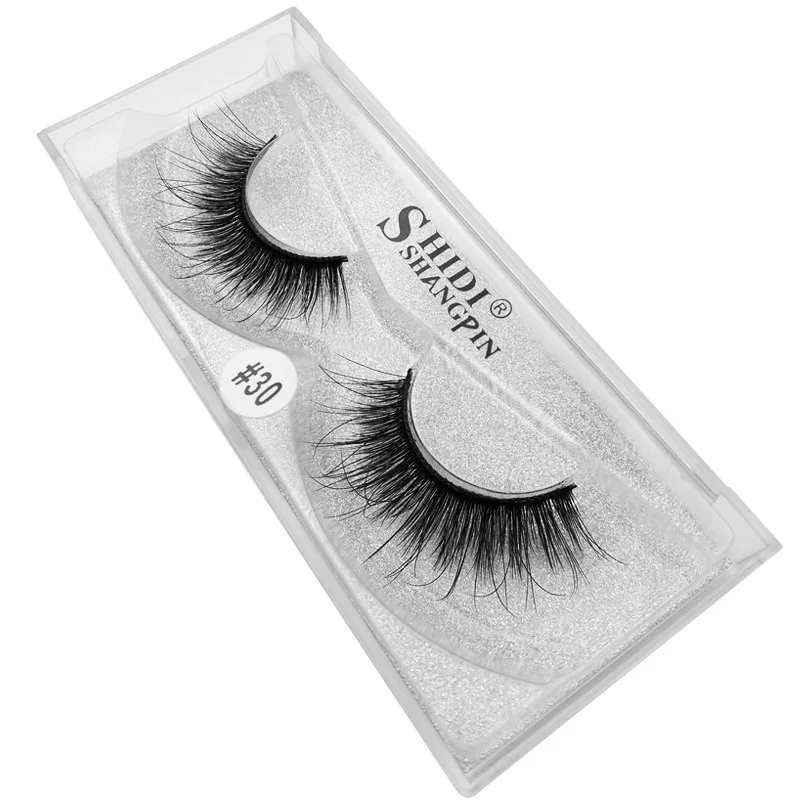 

3D Mink Fake Eyelashes Natural Eye Lashes Handmade Cotton Stalk Mink Thick False eyelashes 1 Pair