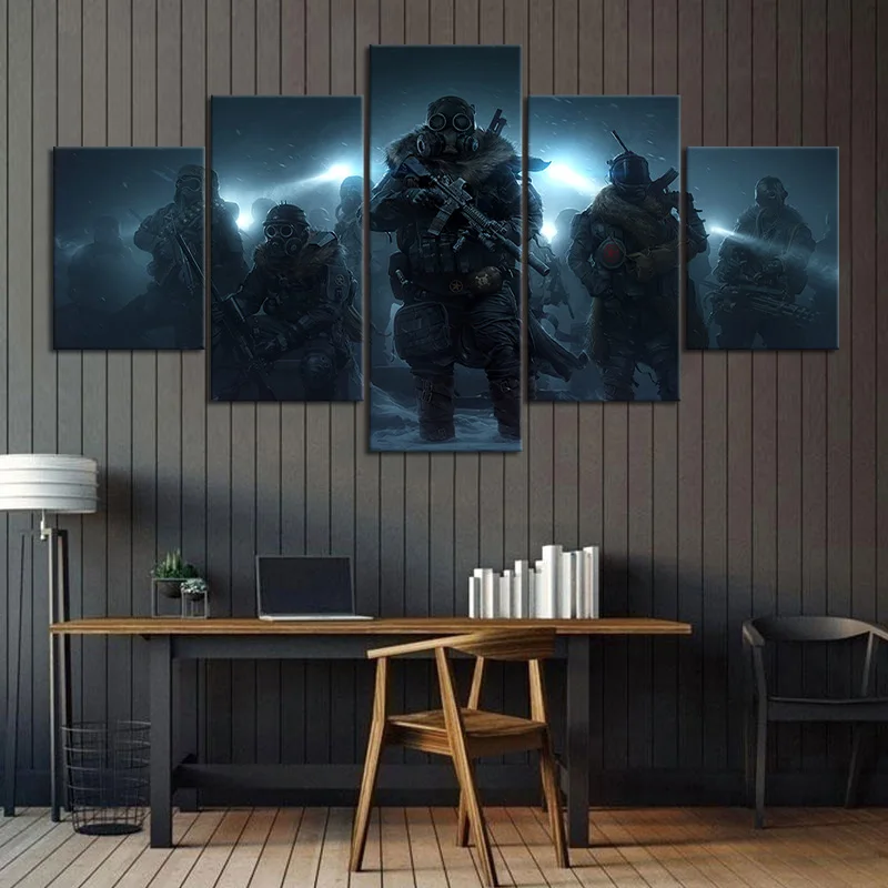 5 шт. Wasteland 3 игровой плакат фон Настенная картина для декора комнаты аксессуары