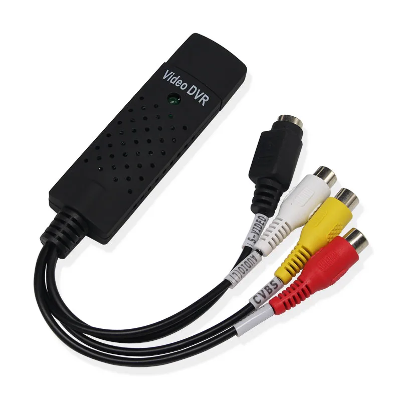 Адаптер видеозахвата VHS на DVD USB 2 0 преобразователь Аудио и видео для