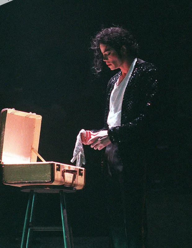 MJ Майкл Джексон классический Серебряный ручной работы Billie Jean блестящая перчатка