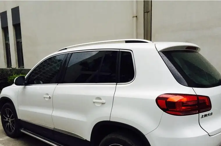 Высококачественная алюминиевая боковая рейка на крышу в серебряном стиле для