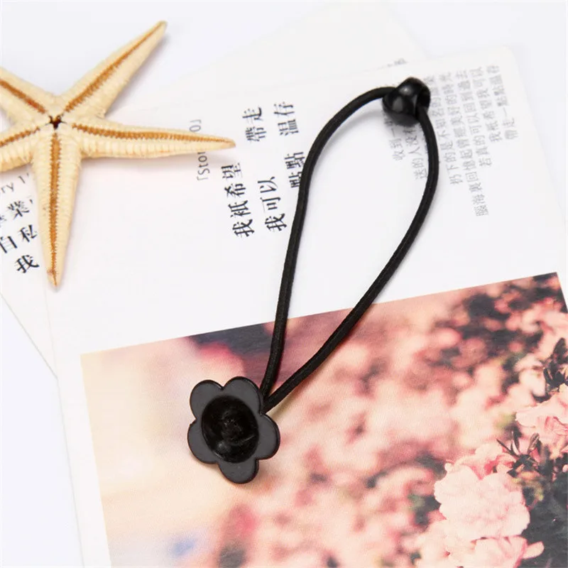 Модные эластичные резинки для волос девочек 30 шт. Цветочная повязка сделай сам