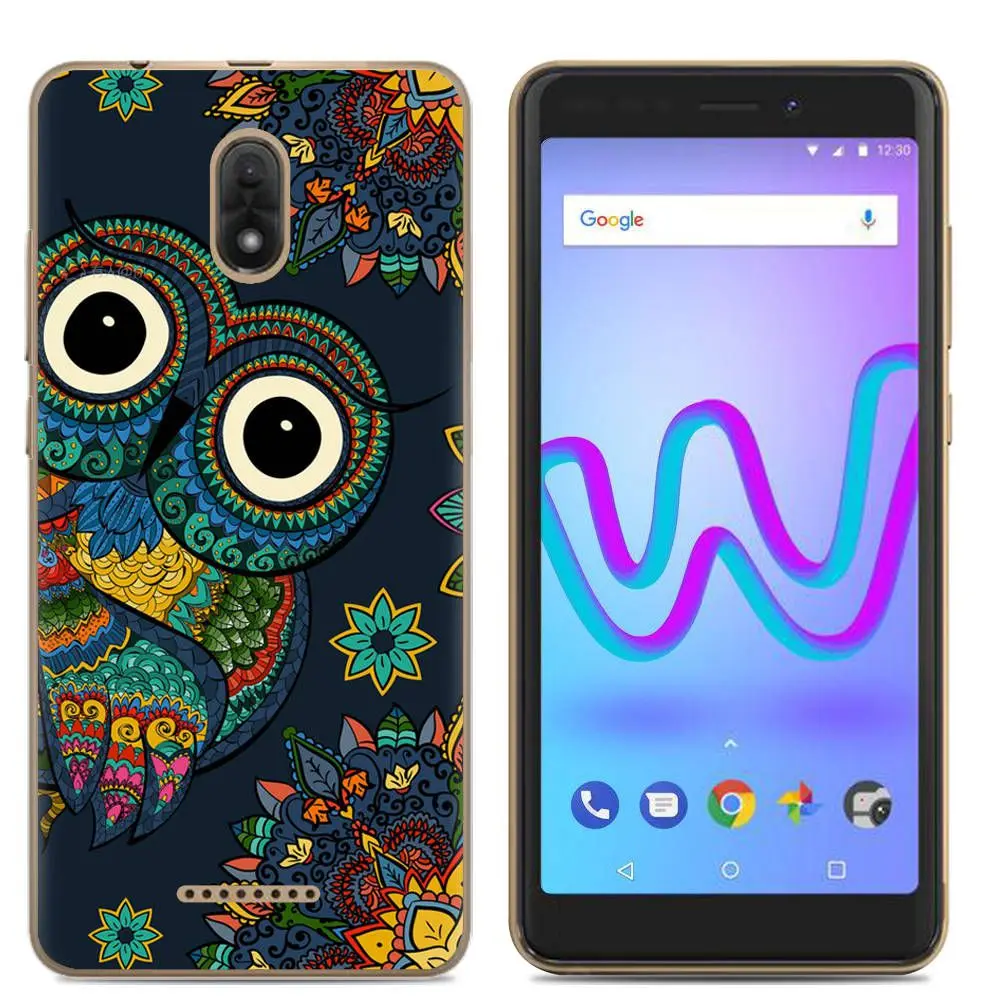 Чехол для телефона чехол Wiko Jerry 2 3 Силиконовые Мягкие Мультяшные из ТПУ милый Jerry2