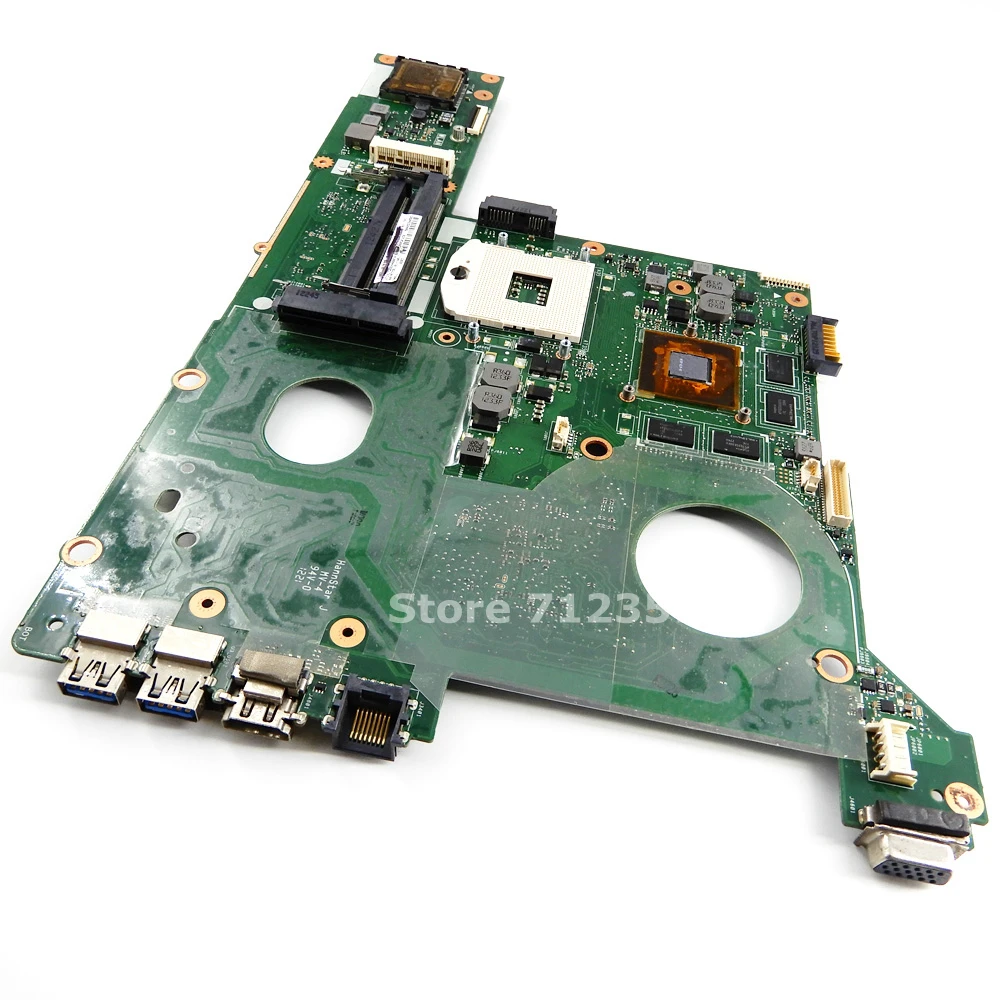 N46VJ GT635M 2G материнская плата REV 2 3 для ASUS N46V N46VM N46VZ N46VB ноутбука USB 0 100%