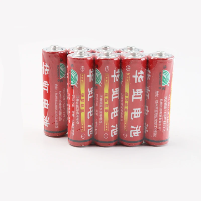 Huahong 24pcs 1.5V Battery AA Carbon Dry Batteries Safe Strong Explosion proof 1.5 Volt AAA UM4 Bateria No Mercury|Батарейки| |