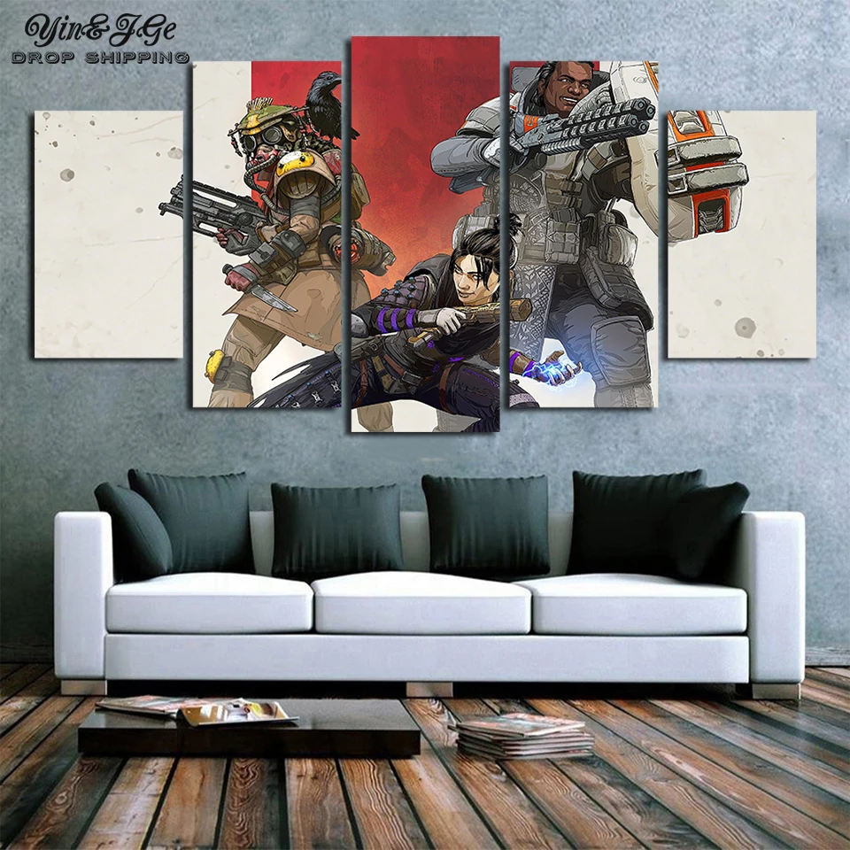 В ретро стиле с изображением героев из мультфильмов Детское работа 5 шт. видео Apex