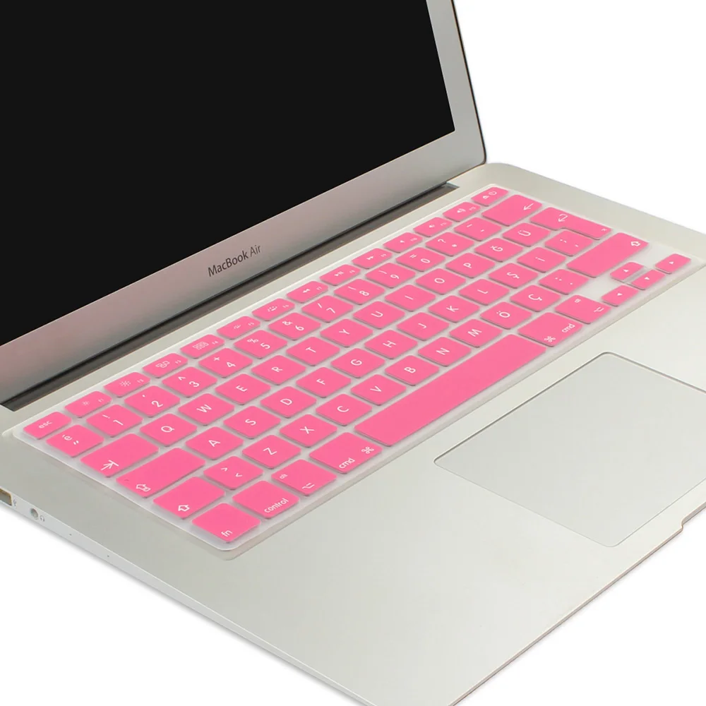 Для Apple Macbook Pro Air 13 15 стандарта ЕС, США, Великобритании турецкий мягкий чехол-клавиатура для Macbook 13,3 15,4 дюймов A1466 A1502 клавиатура протектор