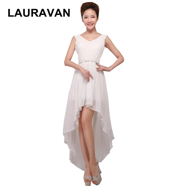 Короткие вечерние платья с v образным вырезом ярко желтые цвета слоновой кости