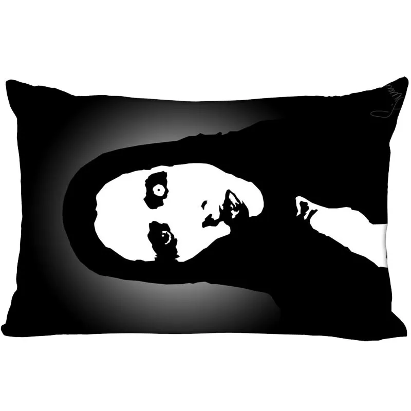 Изготовленный На Заказ Менсона прямоугольник подушка чехол на молнии dakimakura Классическая Подушка Чехол размером 35 х 45 см DIY подарок - Цвет: 8