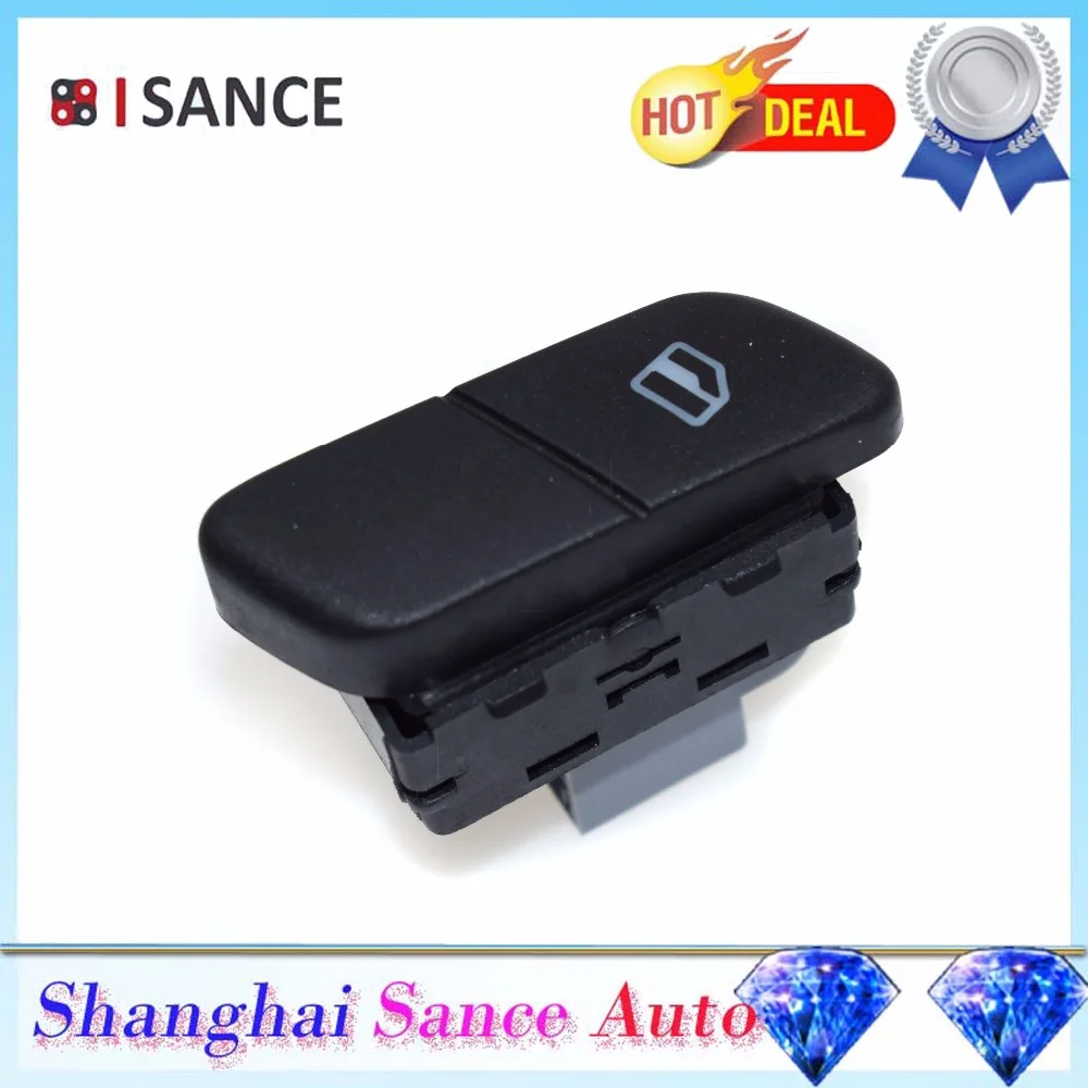 Левая кнопка переключения стеклоподъемника ISANCE 6Q0959855 для VW Polo 9N Fox 5Z1 5Z3 Derby 9A4 2001 2002