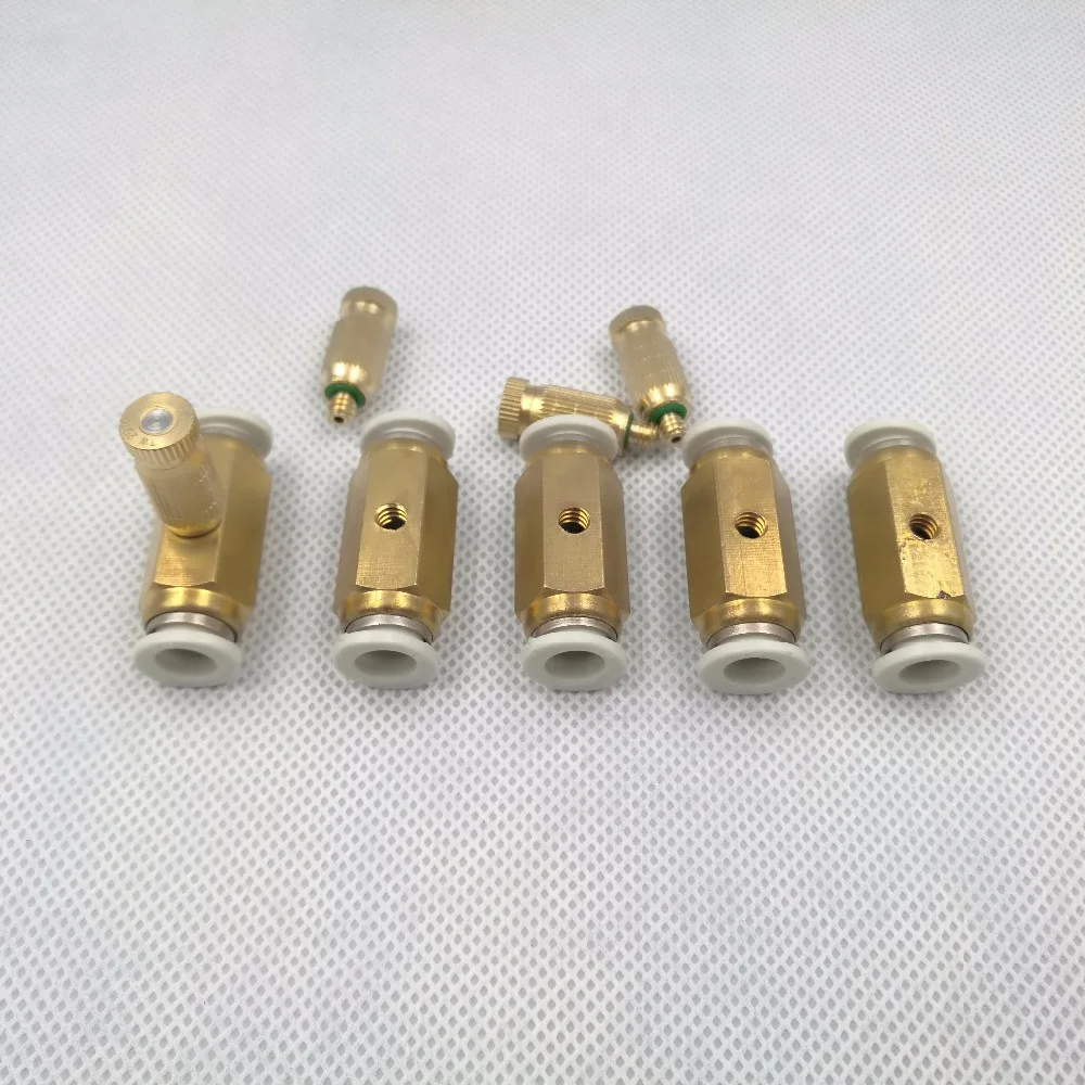mist nozzle quick hose connector coupling slip lock elbow Fog Mist System Slip Lock Connector fog system | Дом и сад