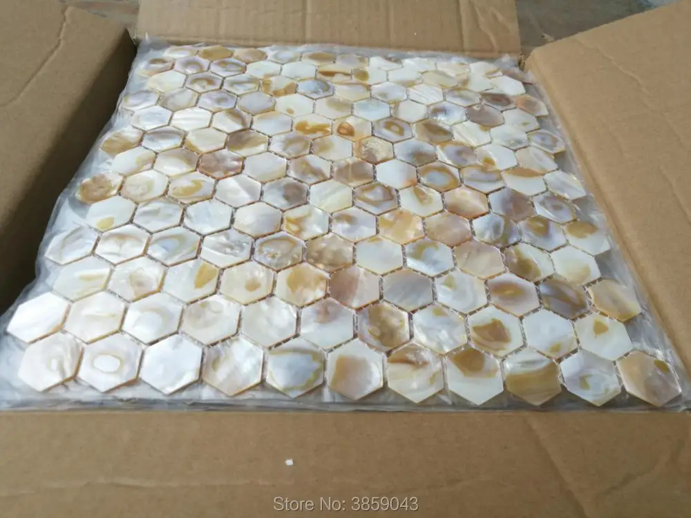 Перламутровая мозаичная плитка для кухни и ванной настенная dapple цветной