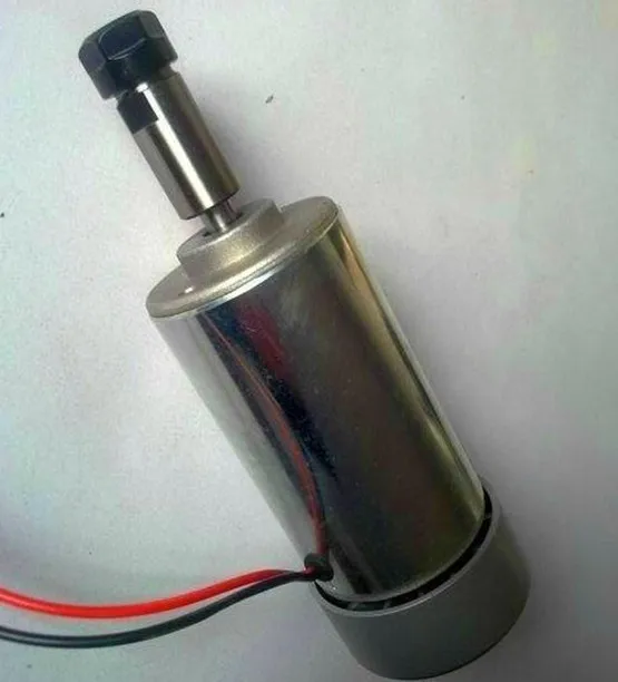 

CNC DC12-48V ER11-400W Шпиндельный двигатель с воздушным охлаждением для фрезерного гравировального станка