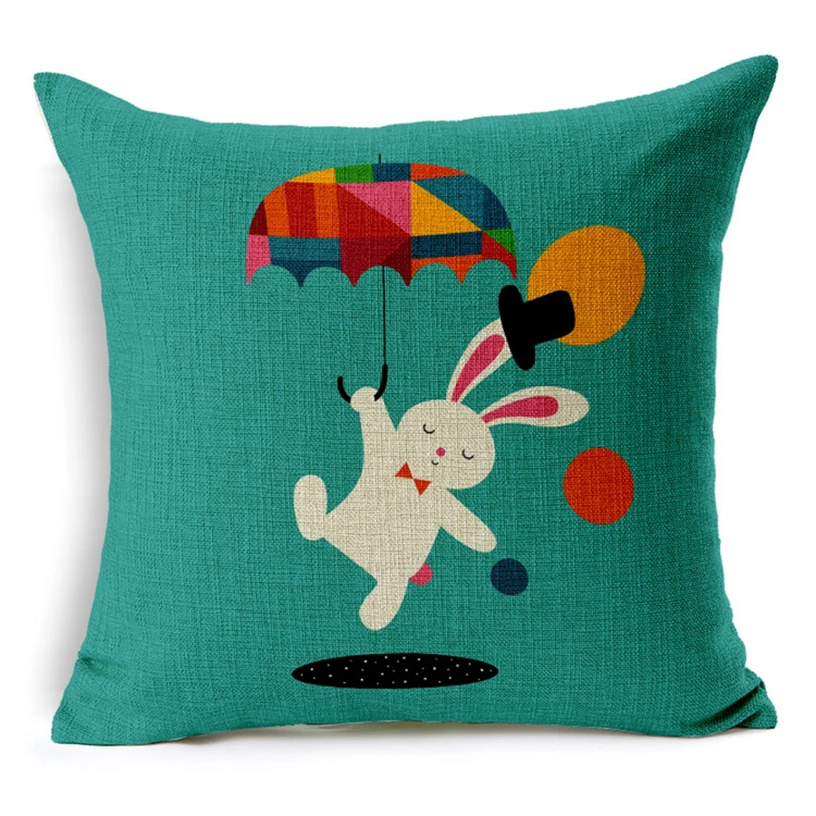 Горячая Распродажа наволочки абстрактный Рисунок из мультфильма Креативное