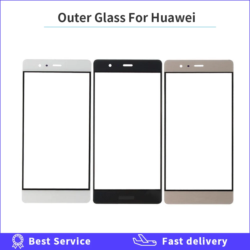 Горячая Распродажа передняя панель экрана для Huawei Ascend P8 P9 P10 Lite внешняя