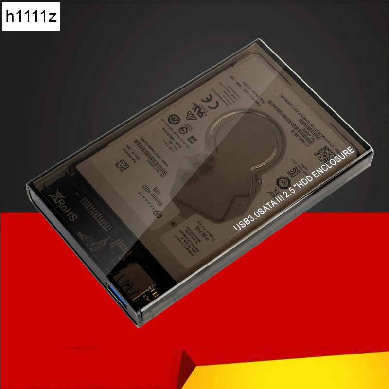 Чехол для внешнего жесткого диска H1111Z 2 5 дюйма чехол SATA-USB 3 0 SSD | Компьютеры и офис
