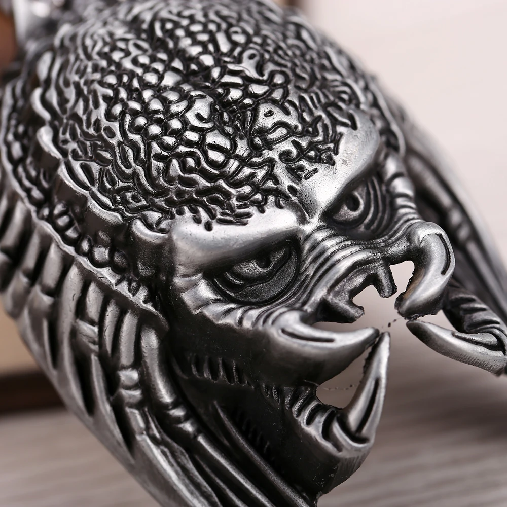 J магазин горячей чужой маска хищника металлический брелок для фанов Для мужчин