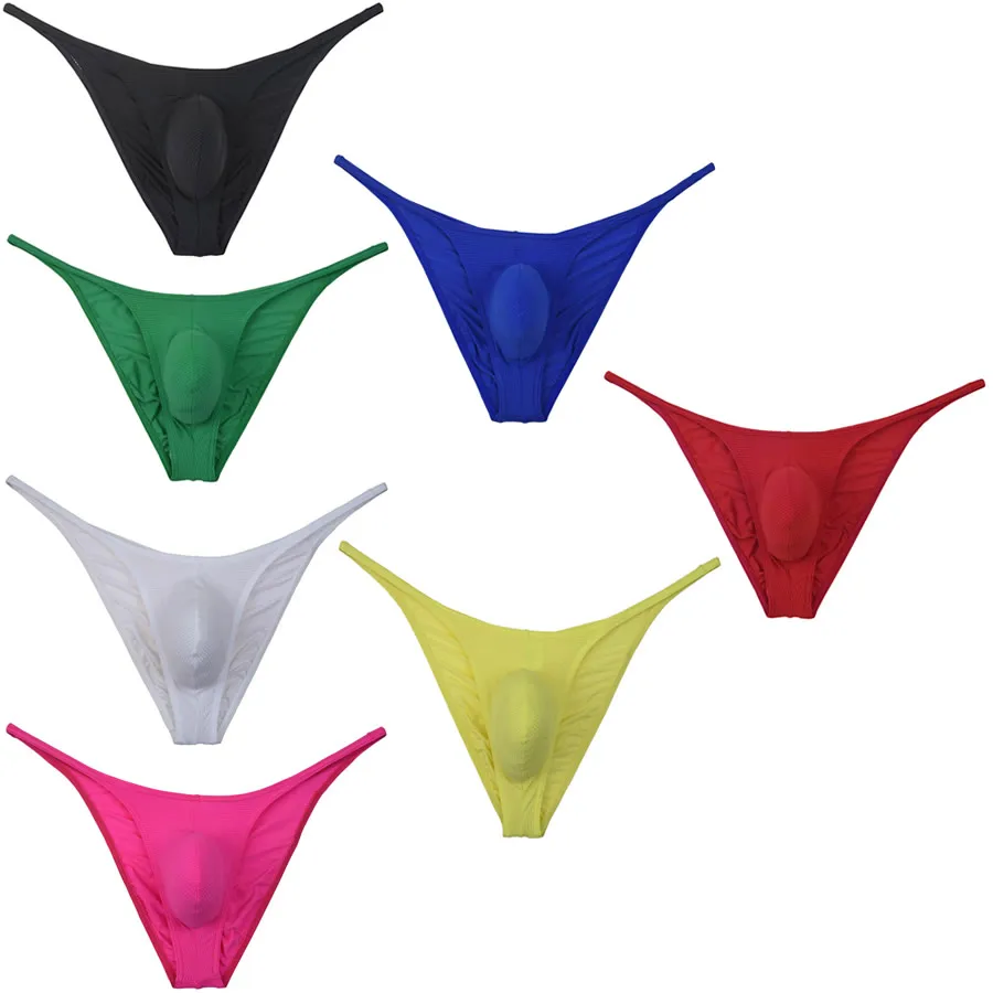 Мужское эластичное нижнее белье эластичные сексуальные мужские трусы с