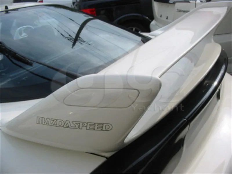 Автомобильный Стайлинг FRP стекловолокно задний спойлер багажника подходит для