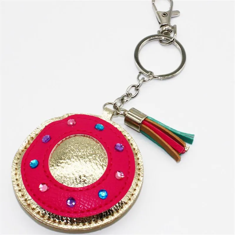 Милый пончик-Шипованный брелок с кистями кулон плюшевые игрушки Женская сумка