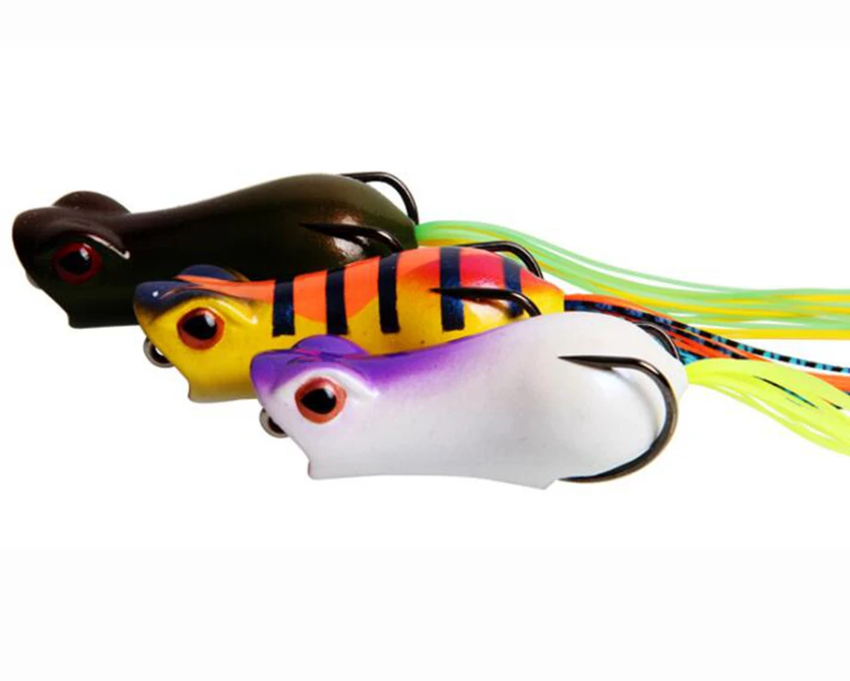 YINGTOUMAN 2Pcs/Lot Wave-climbing Frog Black fish Special Kill Bait Hitting Water Shape Lure Bite Resistance | Спорт и развлечения