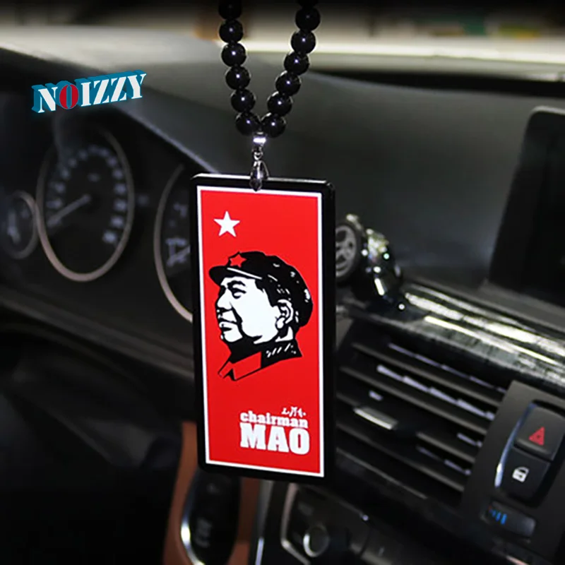 Noizzy Mao Zedong Red Revolution украшение для автомобиля из Китая аксессуары подвеска зеркала