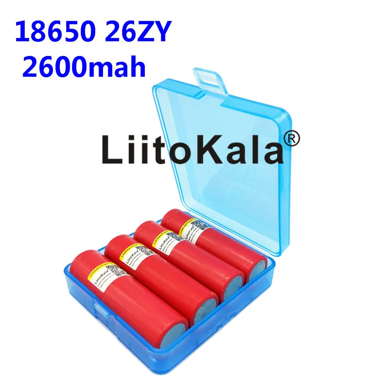 Литий ионный перезаряжаемый аккумулятор liitokala unids для Sanyo 100% 18650 мАч