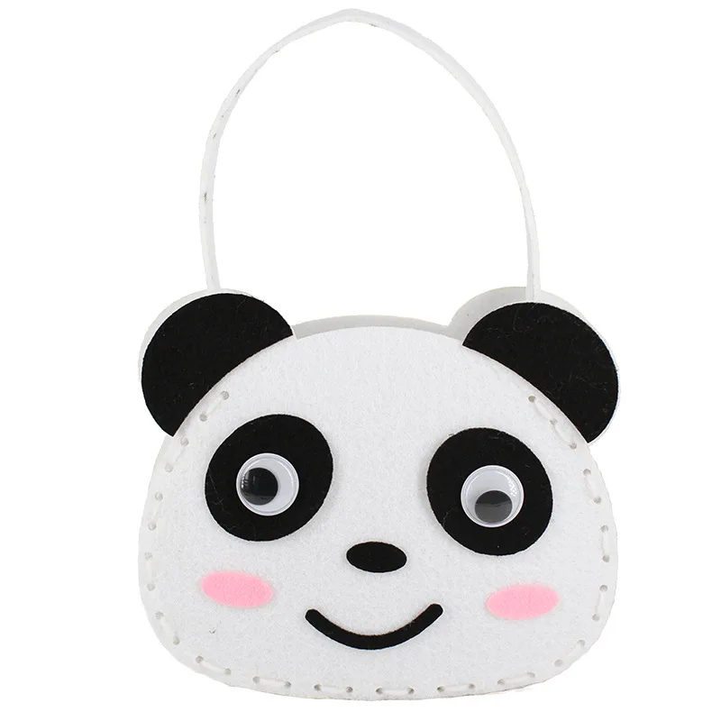 panda 09 Детская игрушка EVA резиновые поделки DIY наклейки детский сад игрушка материал мультфильм сумка Детские игрушки Девочка Ремесла Дети ремесла наборы - Цвет: panda 09