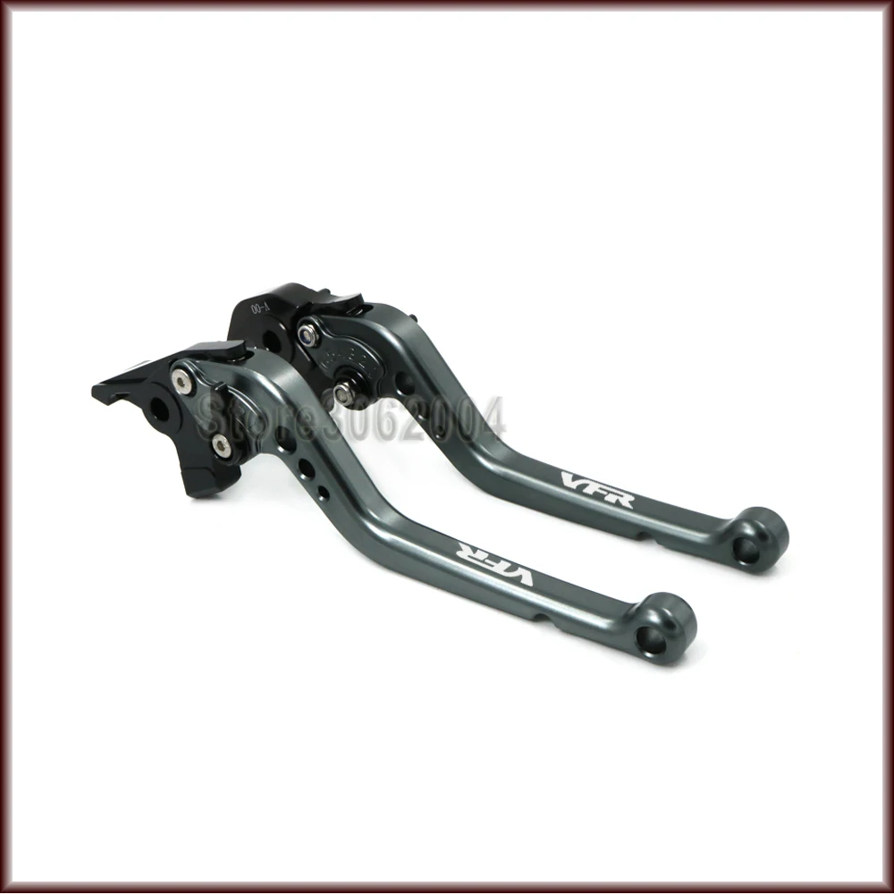 

Для HONDA VFR800 VFR 800 1998-2001 2000 1999 алюминиевые аксессуары для мотоциклов регулируемые короткие/длинные тормозные рычаги сцепления с ЧПУ